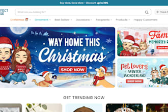 christmas store, christmas shopify store christmas website halloween store