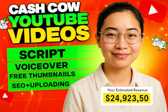 create automated cash cow youtube channel cash cow channel setup and cash cow