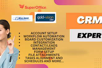 setup superoffice gold vision workbooks ad orbit glass hive wise agent act CRM