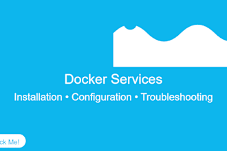 install, configure, and troubleshoot docker images for your projects