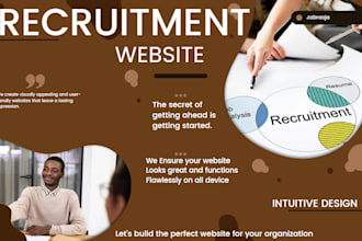 develop your recruitment job agency consultation website