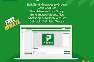 install whatsapp bulk marketing software on your PC with 11 tools