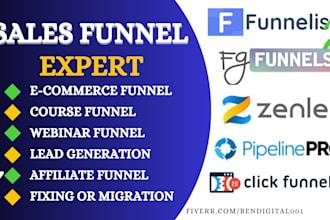 design sales funnel on clickfunnels 2 0, new zenler, funnelish or pipeline pro