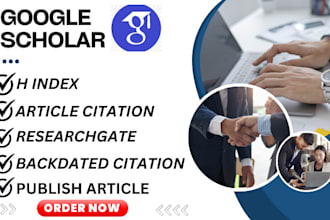 increase google scholar citations, backdated, internet research, h index