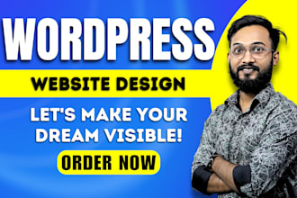 do wordpress website development design or redesign wordpress blog website