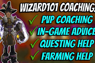 be your wizard101 coach