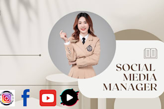 be your social media manager and grow your brand online