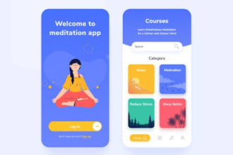 develop headspace app, meditation app, calm app, affirmation app