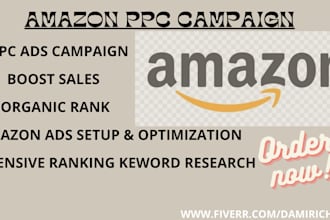 do amazon PPC advertising and management, amazon PPC campaign ads, amazon ads