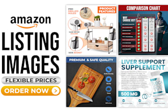 design amazon product listing images