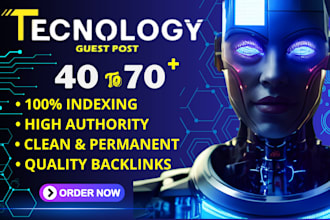 publish articles tech guest post dofollow backlink, high da technology blogs