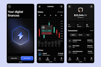 develop fintech app, payment app, money transfer app, investment app