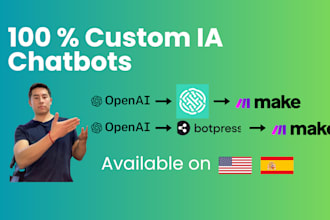 design and implement custom ai chatbots using chatgpt or personalized llm