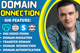 connect godaddy domain to shopify systeme io or redirect domain to squarespace