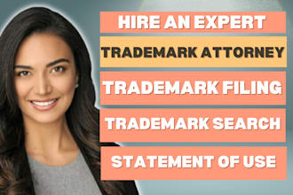 act as your US licensed trademark attorney for your  amazon brand