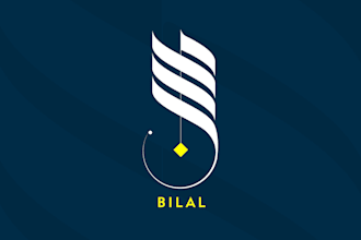 design a arabic calligraphy logo