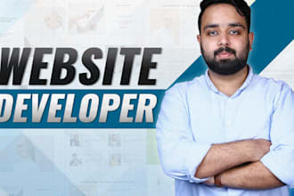 build rebuild custom website development full stack front end back end developer