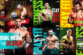 design attractive social media posts and advertising