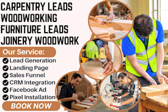 generate carpentry leads woodworking furniture leads joinery woodwork leads
