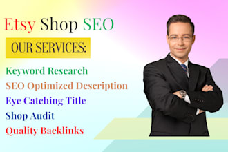 optimize etsy listings, etsy title, etsy tags, to boost etsy rank and sales