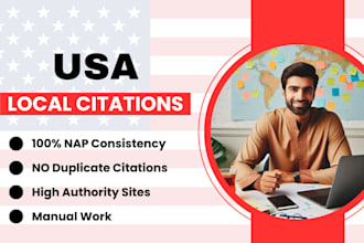 do premium USA local citations for US businesses
