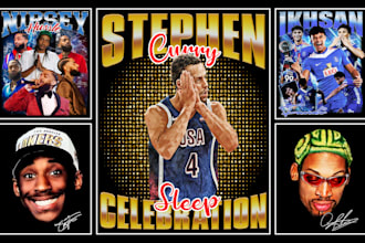 bootleg 90s raptee nba nfl vintage streetwear t shirt design
