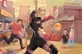 draw a custom illustration concept for you by request