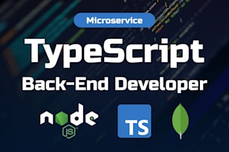 develop a scalable backend with typescript and nodejs
