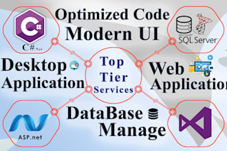 create a desktop application using c sharp wpf, winforms, maui