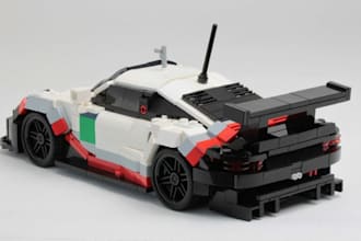 3d lego set lego pieces lego technic moc manual instruction lego model car, bike