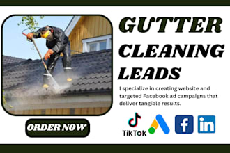generate exclusive gutter cleaning pressure washing cleaning lawn care leads