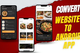 professionally convert your website to android app using webview