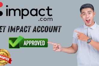 create your impact affiliate account
