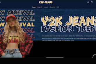 design y2k shopify website design y2k shopify website y2k website redesign
