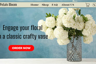 design 3d flower vase pottery design flower vase home decor website shopify