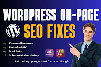on page wordpress SEO optimize for website google rankings