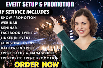 promote event, show, concert, webinar, seminar, eventbrite, resident advisor