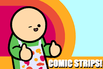 draw a custom comic strip for you
