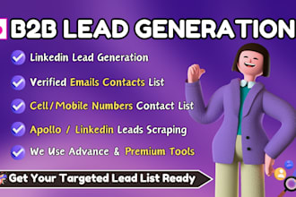 do b2b lead generation, cell, mobile number, email finding, direct contacts