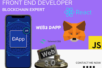 design web3 dapps with react and integrate meta mask