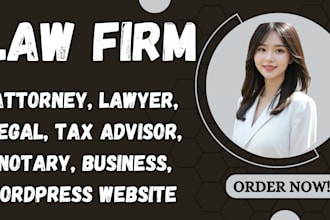 design attorney, lawyer, legal advisor, notary, legal law firm wordpress website