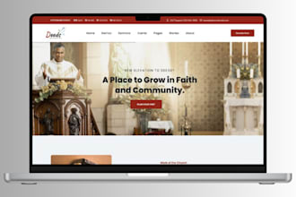 build church website ministry website nonprofit charity website donation website