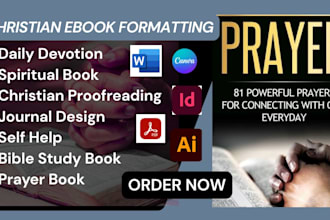 edit design format christian ebook daily devotion prayer book journal amazon kdp