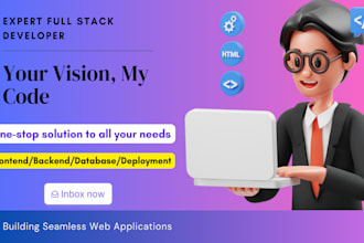 full stack developer custom website development