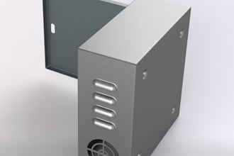 design product with its technical drawings ,dxf, renders
