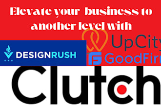 do clutch profile management, designrush, goodfirms and upcity