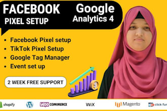 setup meta pixel facebook conversion API google tag manager with ga4
