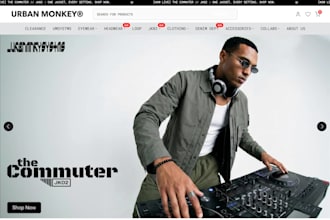 design wix streetwear clothing brand clothing brand shopify website y2k clothing