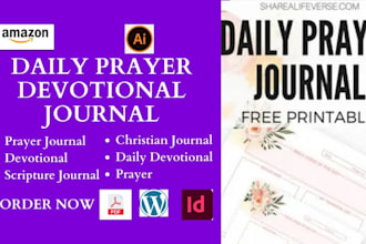 format, design devotional journal, daily prayer journal gratitude journal bible