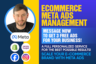 manage facebook and instagram ads for your ecommerce store